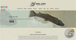 Desktop Screenshot of fossilplanet.com